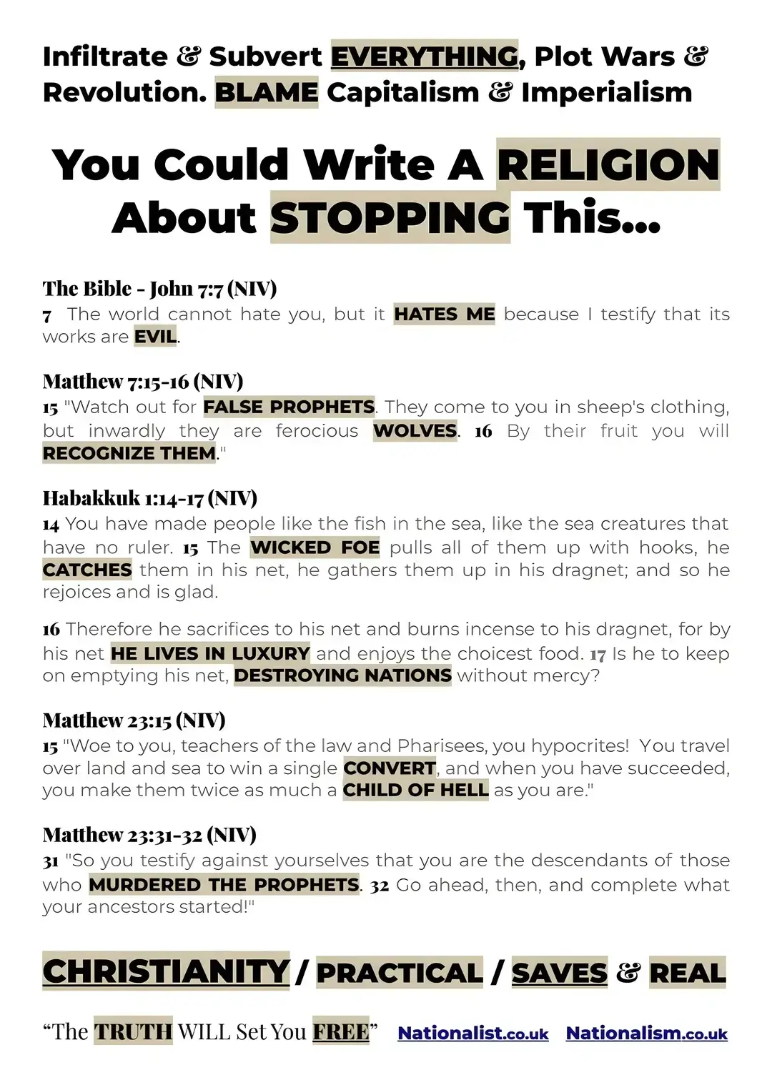 Anti-Communist Leaflet